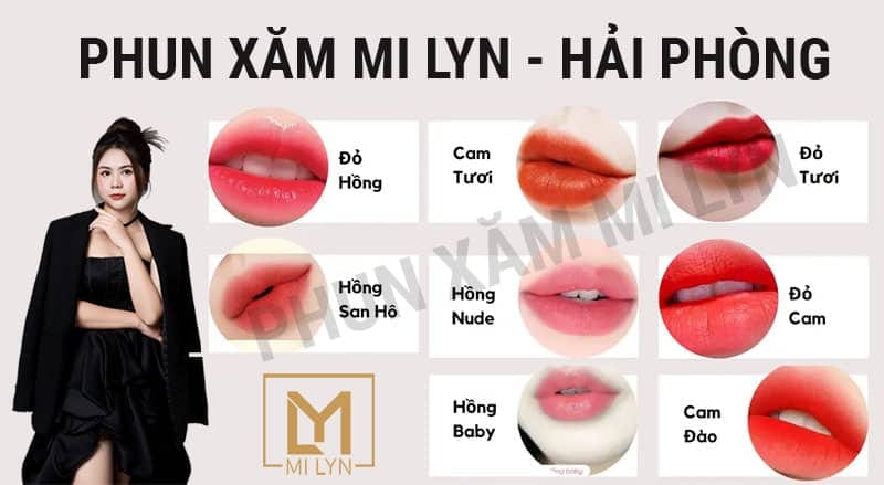 Địa chỉ xăm môi đẹp ở Hải Phòng