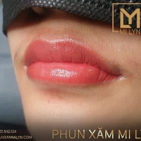 Khách hàng xăm môi đẹp ở Hải Phòng