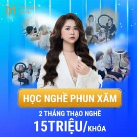 Khóa học phun xăm thẩm mỹ chuyên nghiệp