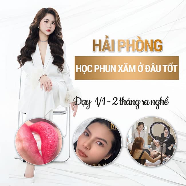 Khóa học phun xăm cấp tốc đi nước ngoài