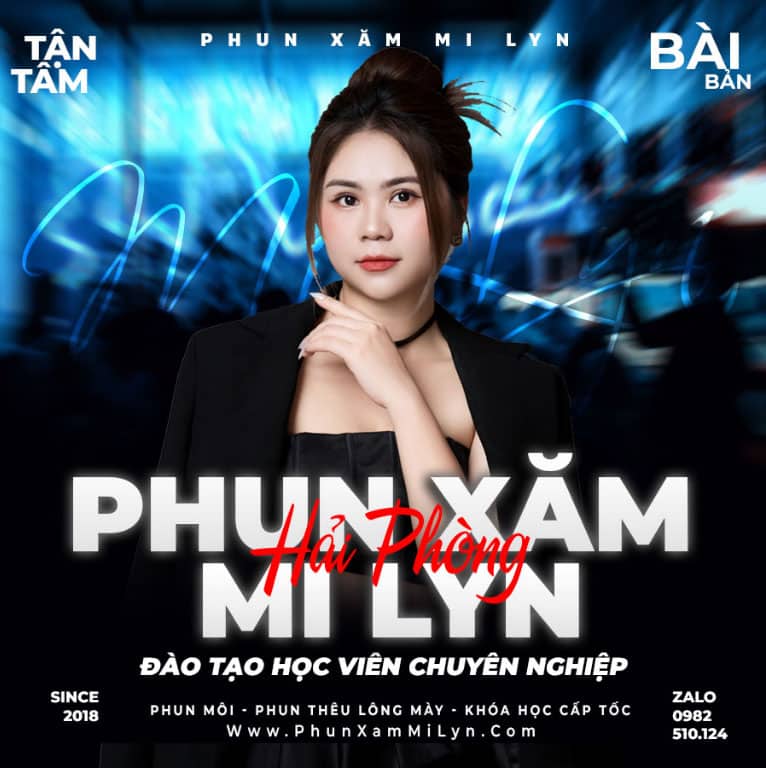 Dạy học phun xăm thẩm mỹ uy tín hải phòng