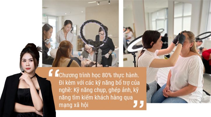 Khóa học phun xăm thẩm mỹ chuyên nghiệp tại Hải Phòng