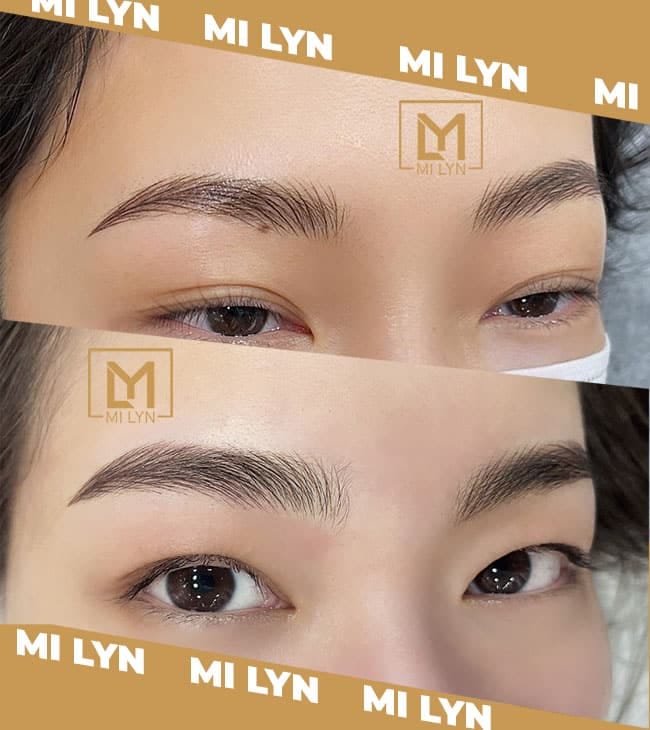 Xem dáng lông mày điêu khắc hải phòng