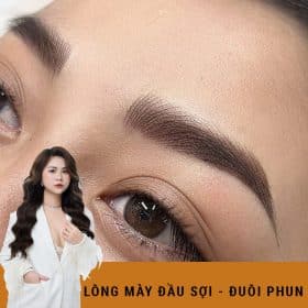 Spa làm lông mày đẹp hải phòng