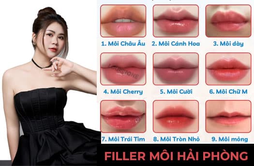TIÊM FILLER MÔI HẢI PHÒNG MI LYN