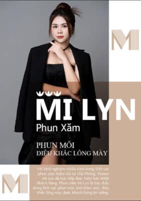 phun xăm mi lyn địa chỉ phun xăm thẩm mỹ uy tín hải phòng