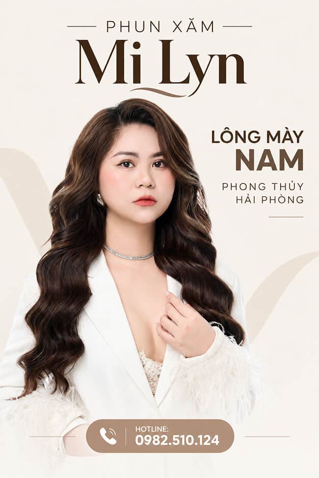 Xăm lông mày nam phong thủy hải phòng